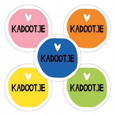 Kadostickers | Assortiment kadootje